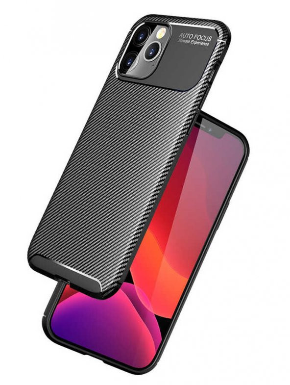 iPhone 12 Pro Max Kılıf Elde Kaymayan Kamera Korumalı Silikon - Resim 4