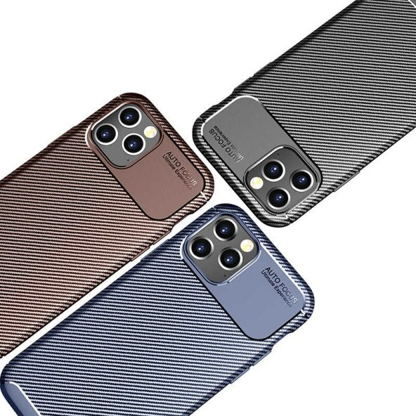 iPhone 12 Pro Kılıf Elde Kaymayan Kamera Korumalı Silikon - Resim 5