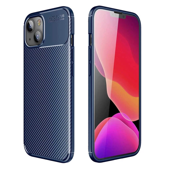 iPhone 13 Kılıf Elde Kaymayan Kamera Korumalı Silikon - Resim 12