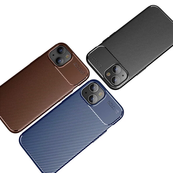 iPhone 13 Kılıf Elde Kaymayan Kamera Korumalı Silikon - Resim 3