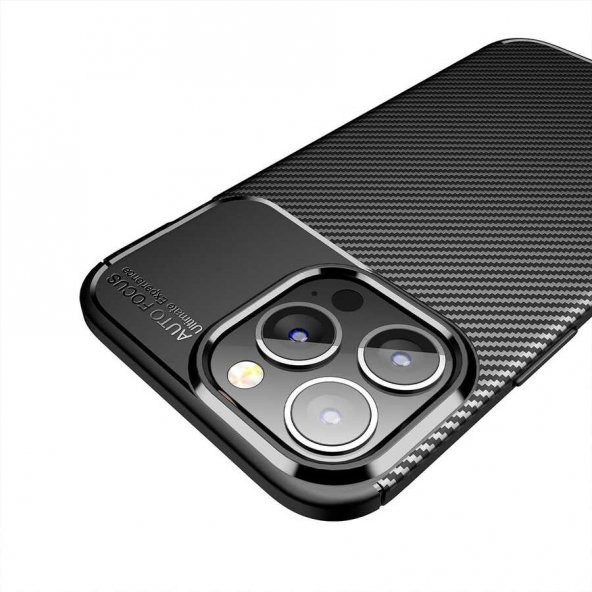 iPhone 13 Pro Kılıf Elde Kaymayan Kamera Korumalı Silikon - Resim 3