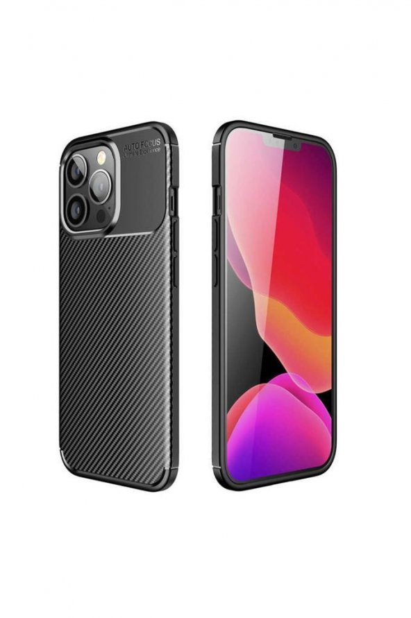 iPhone 13 Pro Kılıf Elde Kaymayan Kamera Korumalı Silikon - Resim 12