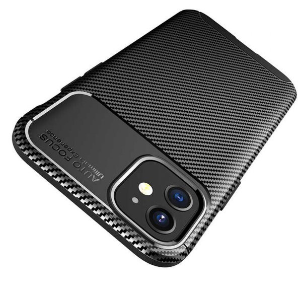 iPhone 12 Kılıf Elde Kaymayan Kamera Korumalı Silikon - Resim 4