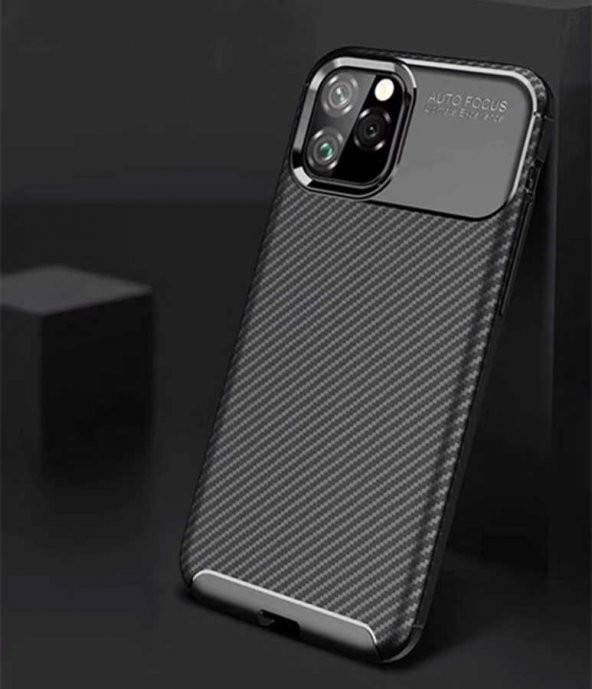 iPhone 11 Pro Max Kılıf Elde Kaymayan Kamera Korumalı Silikon - Resim 4