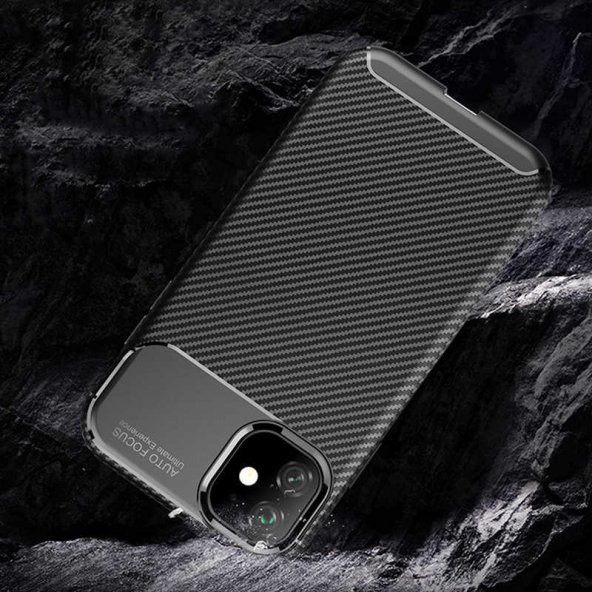 iPhone 11 Kılıf Elde Kaymayan Kamera Korumalı Silikon - Resim 4