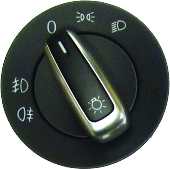 AEMPART FAR ANAHTARI VOLKSWAGEN GOLF 6 PASSAT /T5-T6 KROMLU / 06-12 ürün görseli 1