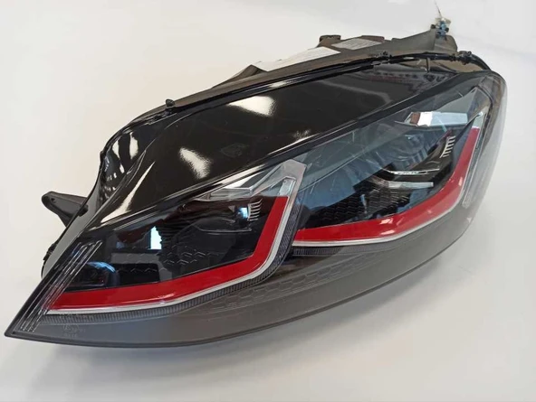 AUTOGP Vw golf 7 gti ön far lambası j led kırmızı 2012 / 2018 ürün görseli 1
