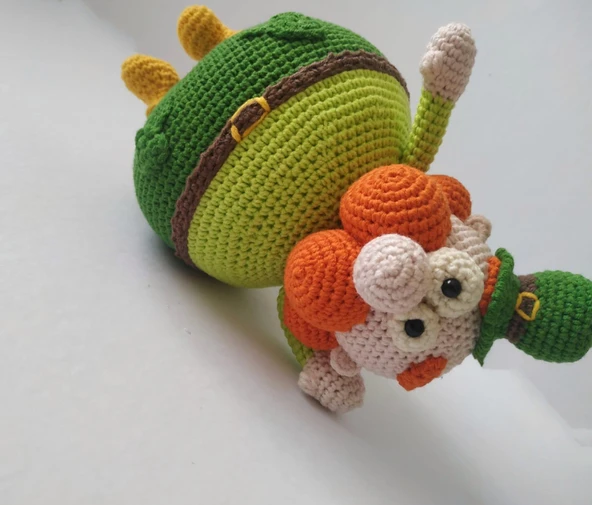 Patrick Baba Amigurumi Organik Oyuncak - Resim 4