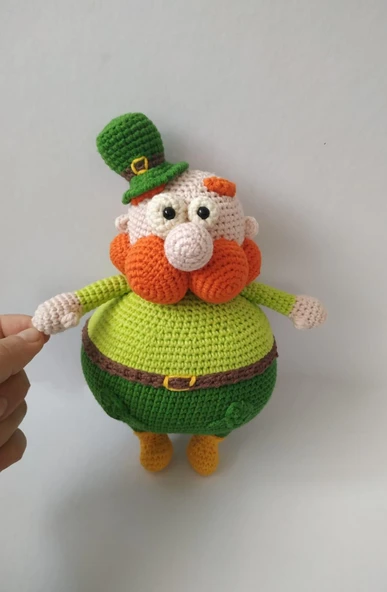 Patrick Baba Amigurumi Organik Oyuncak - Resim 2