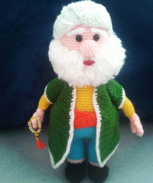 Nasreddin Hoca Amigurumi Organik Oyuncak ürün görseli 1