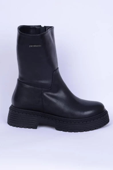 Pierre Cardin 52419 Siyah Cilt Kadın Bot ürün görseli 1