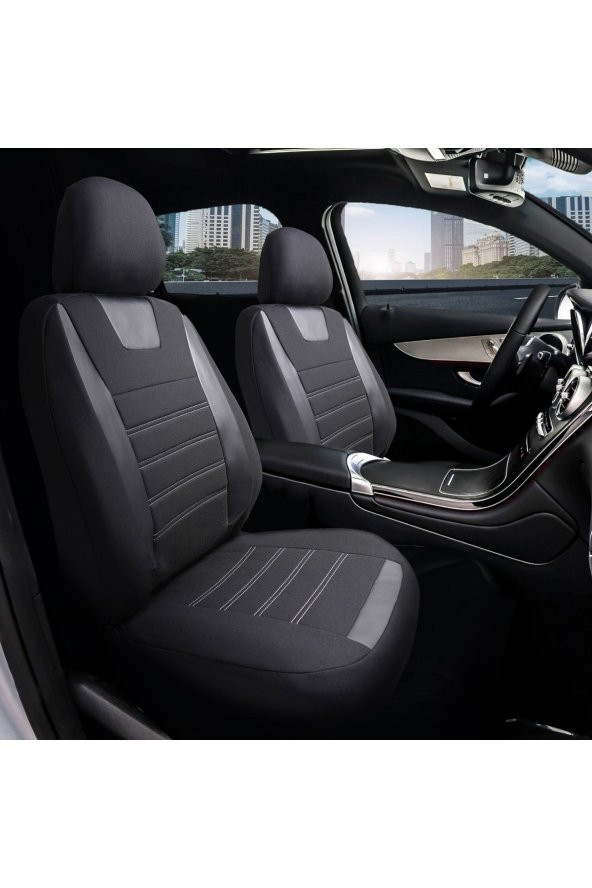Z&C MAXTECH  Mercedes B Serisi Deri Detaylı Özel Tasarım Oto Koltuk Kılıfı Seti Maxy Sb ürün görseli 1