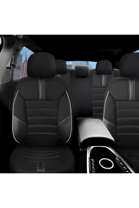 Z&C MAXTECH  Dacia Sandero Stepway Uyumlu Özel Tasarım Oto Koltuk Kılıfı Seti Star B ürün görseli 1