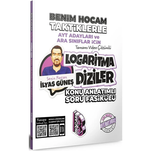 AYT Taktiklerle Logaritma Diziler Konu Anlatımlı Soru Fasikülü Benim Hocam Yayınları ürün görseli 1