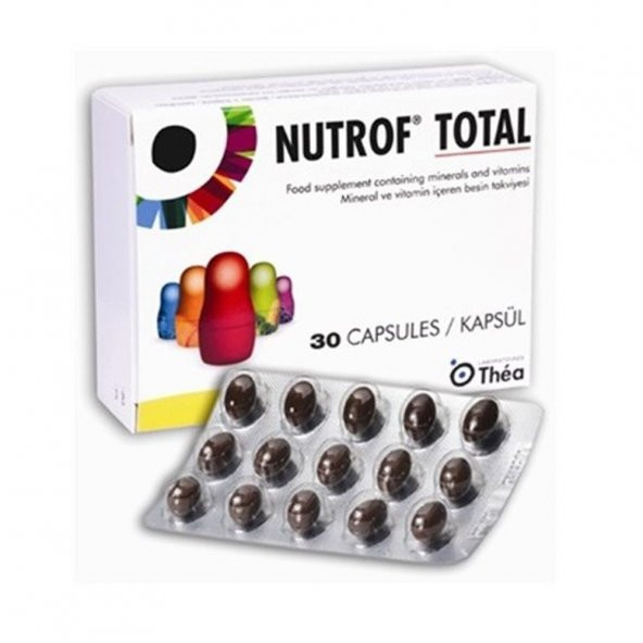 Nutrof Total 30 Kapsül ürün görseli 1