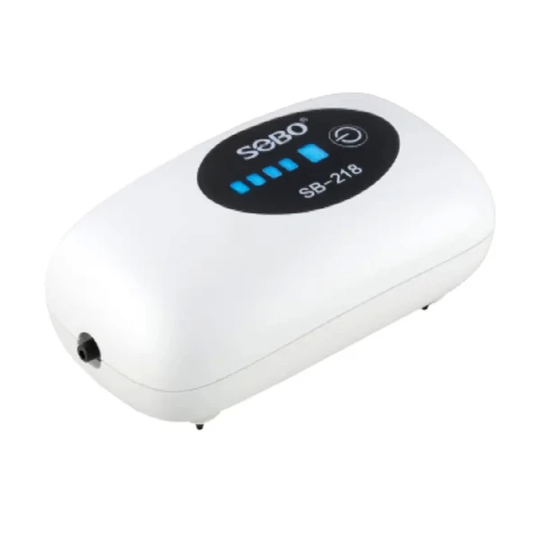 Sobo Usb Şarjlı Akvaryum Sessiz Mini Hava Motoru 1W 3Lt/dak SB-218 ürün görseli 1