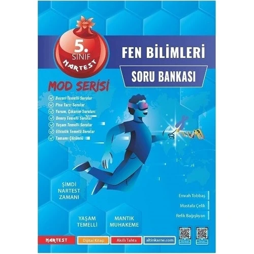 NARTEST 5.SINIF FEN BİLİMLERİ SORU BANKASI MOD SERİSİ ürün görseli 1