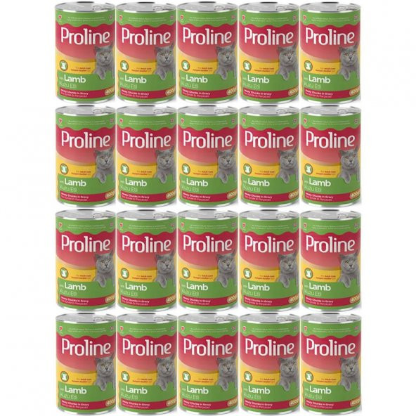 Proline Kuzu Etli Yetişkin Kedi Konservesi 400 Gr*20 Adet ürün görseli 1