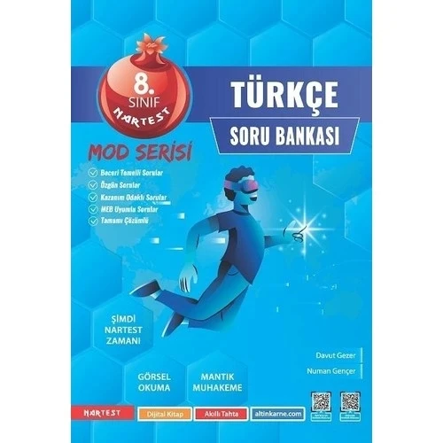 NARTEST 8.SINIF TÜRKÇE SORU BANKASI MOD SERİSİ ürün görseli 1
