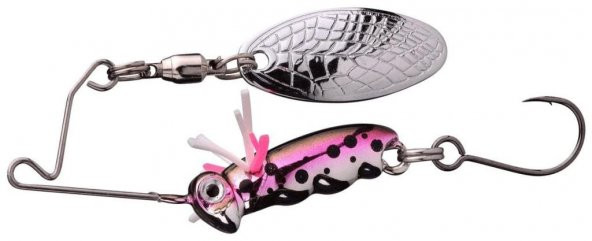 SPRO Larva Spinner Bait 4cm 7g Kaşık Tek İğne Rainbow Trout ürün görseli 1
