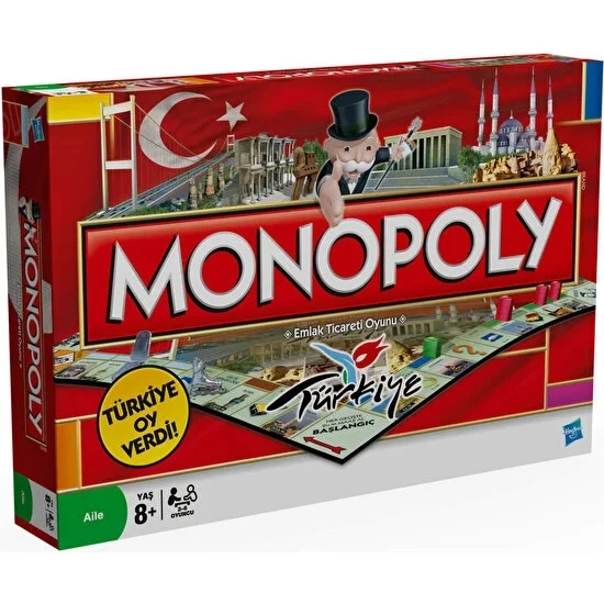 Monopoly Türkiye Aile Oyunu ürün görseli 1