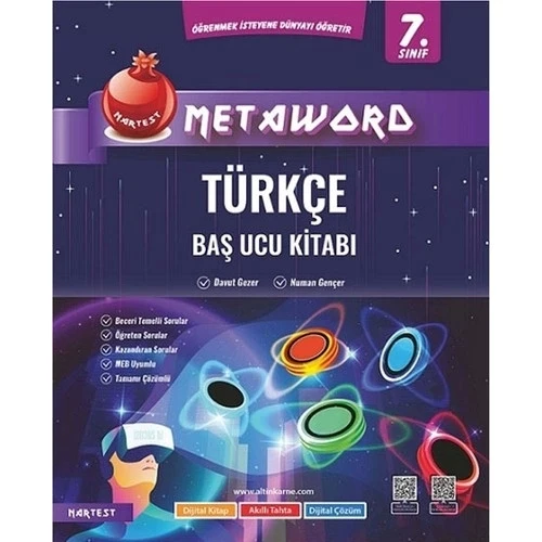 NARTEST 7.SINIF METAWORD TÜRKÇE BAŞUCU KİTABI ürün görseli 1