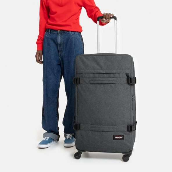 Eastpak Büyük Boy Transitr 4 L Çekçekli 4 Tekerlekli Valiz 77H ürün görseli 1