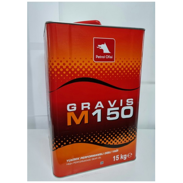 PETROL OFİSİ GRAVIS M 150 Dişli ve Redüktör Yağı 15 kg ürün görseli 1