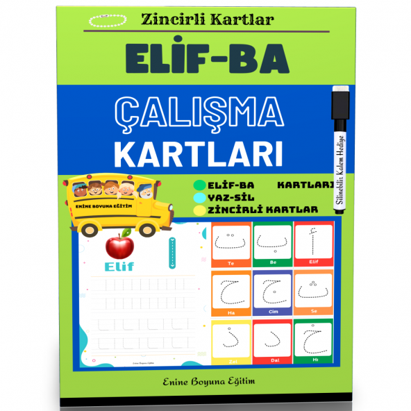 Elif BA Çalışma Kartları ürün görseli 1