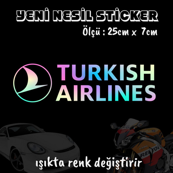 turkTurkish sticker -  2 adet Hologram etkili etiket yapıştırma ürün görseli 1