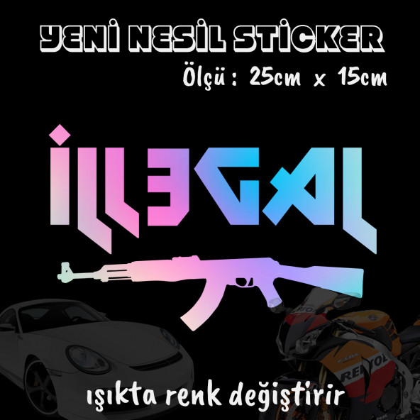 Legal sticker - Hologram etiket yapıştırma 2 adet ürün görseli 1