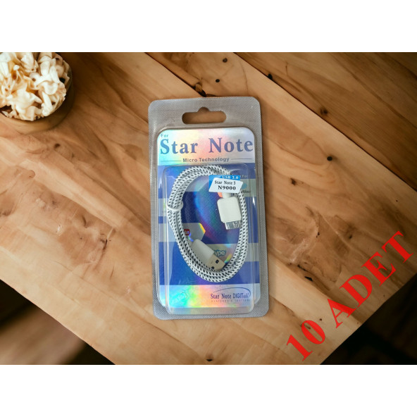 10 Adet Samsung Note 3 / Samsung S5 Data Şarj Kablosu Toplu Toptan Satış ürün görseli 1