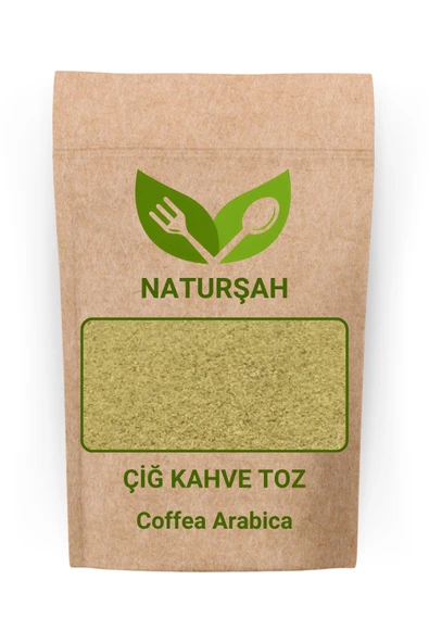 Naturşah Çiğ Kahve Toz - Öğütülmüş 100 Gr / Coffea Arabica ürün görseli 1