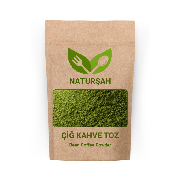 Naturşah Çiğ Çekirdek Kahve Toz 1 Kg ürün görseli 1
