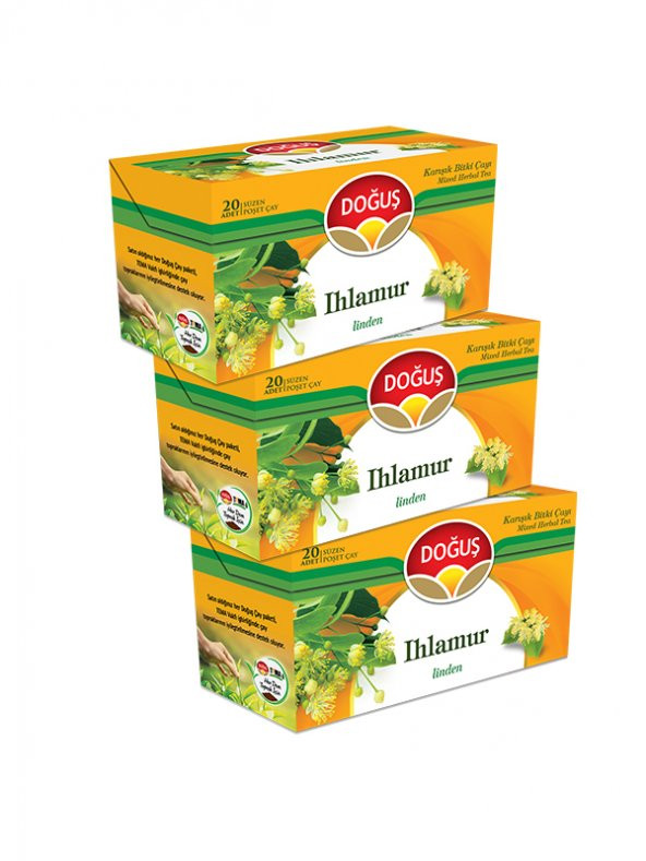 IHLAMUR ÇAYI 20 SÜZEN POŞET (30 gr), 3 ADET ürün görseli 1