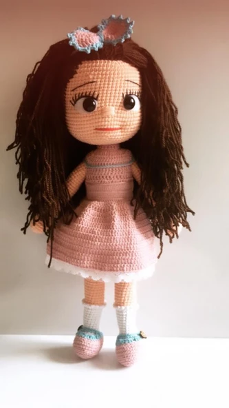 Hilal Bebek Amigurumi Organik Oyuncak ürün görseli 1