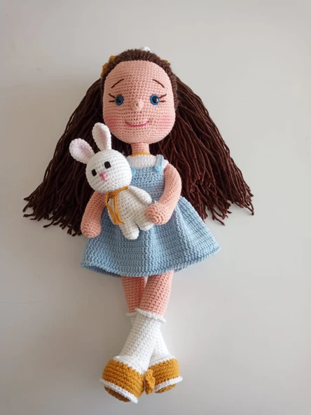 Ece Bebek Amigurumi Organik Oyuncak ürün görseli 1