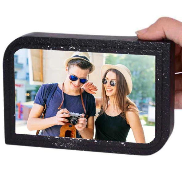 Oval Taş Çerçeve 15x21 Kişiye Özel ürün görseli 1