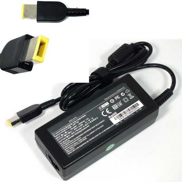 Lenovo ideapad yoga 13 Adaptör (65W) Şarj Cihazı USB Tip na-kr60820-368493 ürün görseli 1