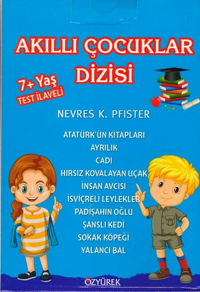 ÖZYÜREK AKILLI ÇOCUKLAR DİZİSİ-7 YAŞ ( 10 KİTAP ) ürün görseli 1