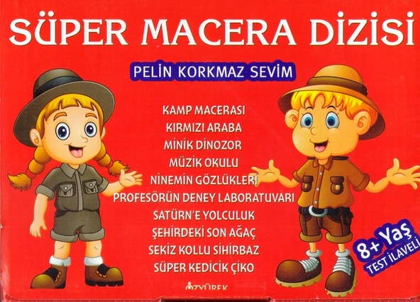 ÖZYÜREK SÜPER MACERA DİZİSİ- 8 YAŞ ( 10 KİTAP ) ürün görseli 1