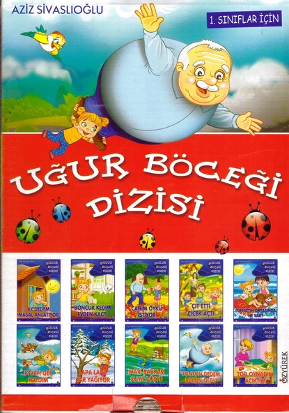 ÖZYÜREK UĞUR BÖCEĞİ DİZİSİ ( 10 KİTAP ) ürün görseli 1