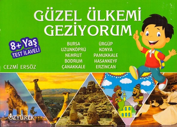 ÖZYÜREK GÜZEL ÜLKEMİ GEZİYORUM-8 YAŞ ( 10 KİTAP ) ürün görseli 1