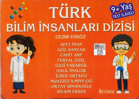 ÖZYÜREK TÜRK BİLİM İNSANLARI-9 YAŞ ( 10 KİTAP ) ürün görseli 1