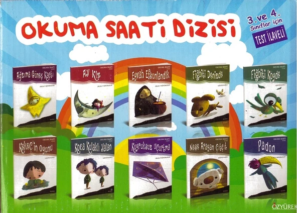 ÖZYÜREK OKUMA SAATİ DİZİSİ-3. VE 4. SINIF ( 10 KİTAP ) ürün görseli 1