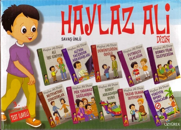 ÖZYÜREK HAYLAZ ALİ DİZİSİ-3. SINIF ( 10 KİTAP ) ürün görseli 1