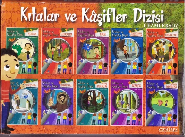 ÖZYÜREK KITALAR VE KAŞİFLER DİZİSİ ( 10 KİTAP ) ürün görseli 1