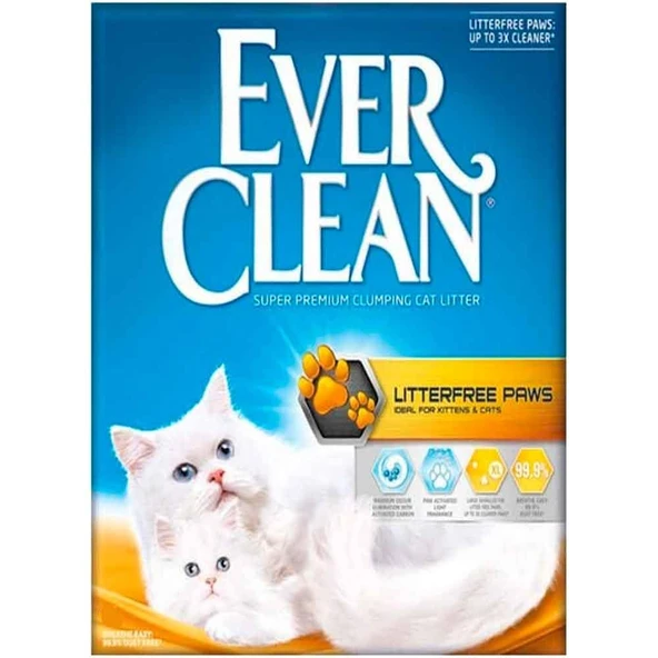Ever Clean Less Trail Patilere Yapışmayan Kedi Kumu 10 lt ürün görseli 1