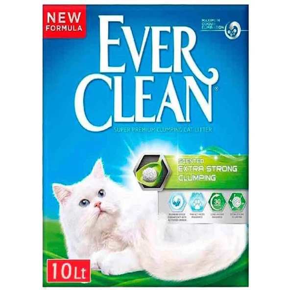 Ever Clean Extra Strength Kedi Kumu 10 Lt - Resim 2