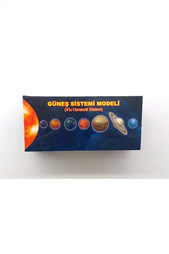 Güneş Gezegen Sistemi 9 Lu Hareketli Sistem Ödev Seti ürün görseli 1